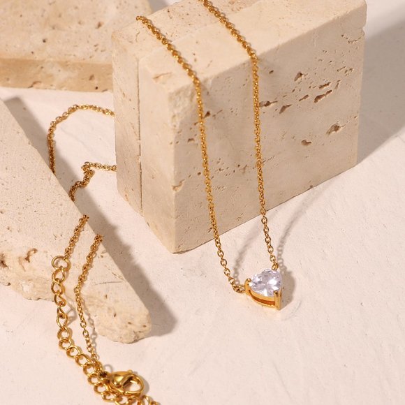 Kendall Heart Necklace - Picture 9 of 13